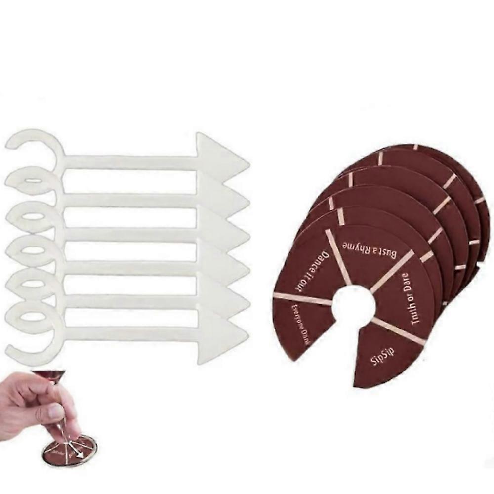 Wine Glass Spinner Party Shot Roulette Drinking Game