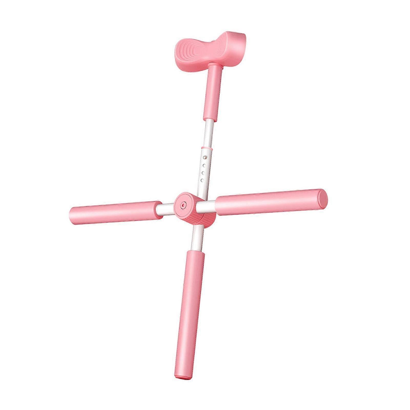 Posture Corrector Stick for Open Shoulder Back Alignment Training Dance Fitness Body Sculpting 32in Pink