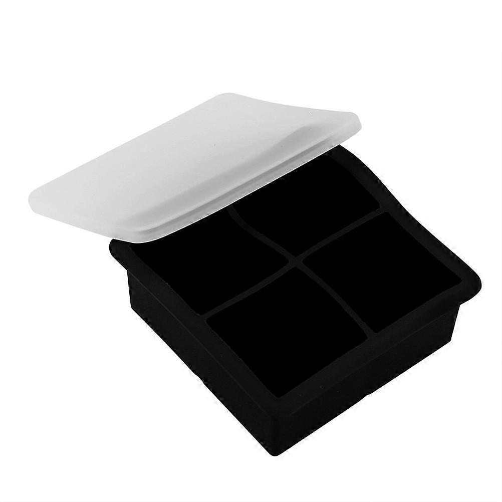 Silicone Ice Trays For Freezer Creative Square Shape Ice Cube Tray For Dishwasher Use 1Pcs