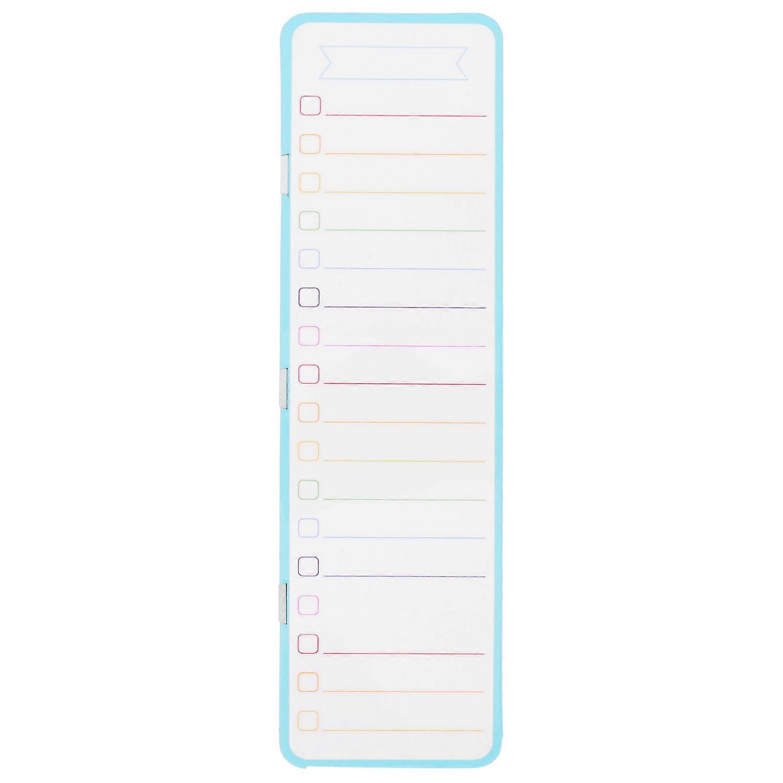 Small Dry Erase Board Magnetic For Home Office Minimalist Design 29.00X9.00X0.10CM Task Management 1 Magnetic Notepad