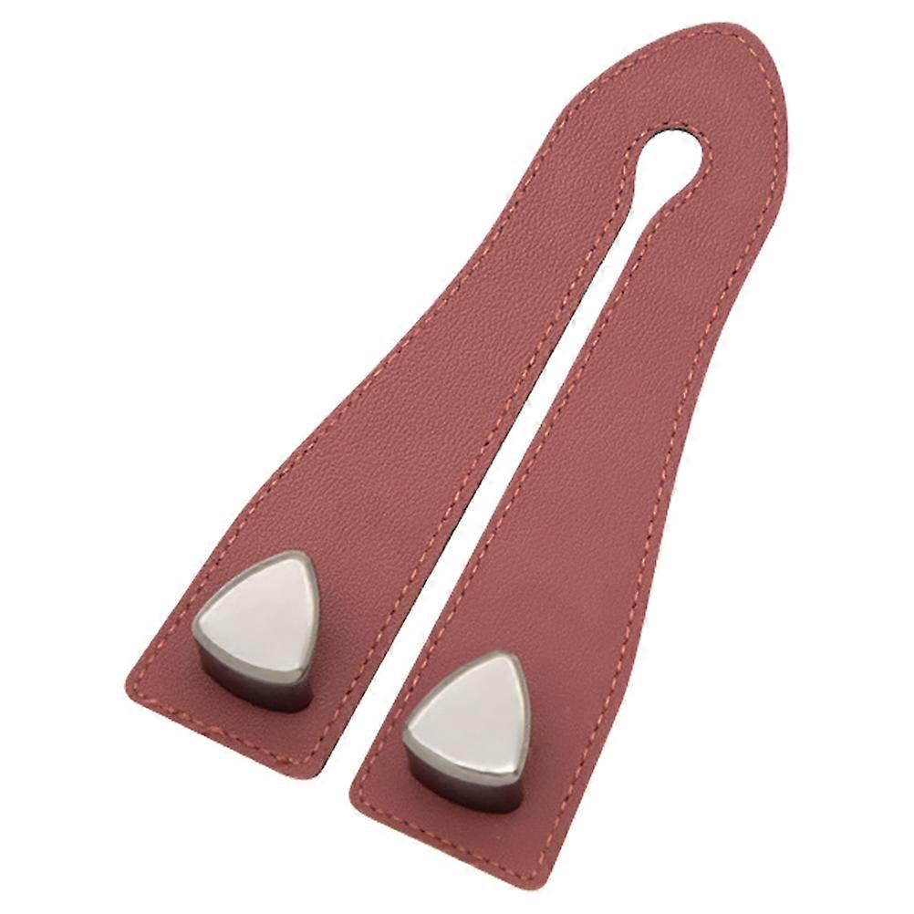 Headrest Hooks For Backseat Hook Load-Bearing Organizing Hanging Red Pu Leather 18.00X8.50X2.50Cm 1Pack
