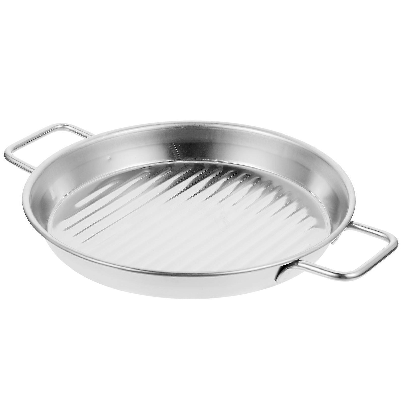 Baking Pans for Oven Non-stick Simple Kitchen Tools 22.7X17.3X2.1CM Stainless Steel Rectangular 1Pcs