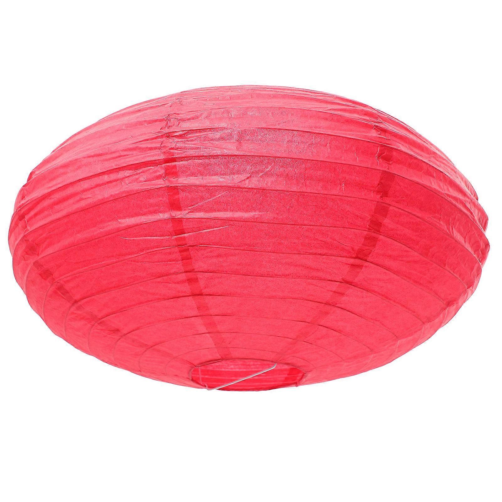 Pendant Lampshades Paper Lampshade Decor Material Ufo Shaped Minimalist Design 1Pack