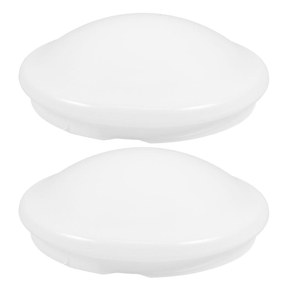 Ceiling Light Shade Plastic Mushroom Lampshade Replacement For Chandeliers Ceiling Light Fixtures 20.50X20.50X6.50CM Light Diffusion 2Pack