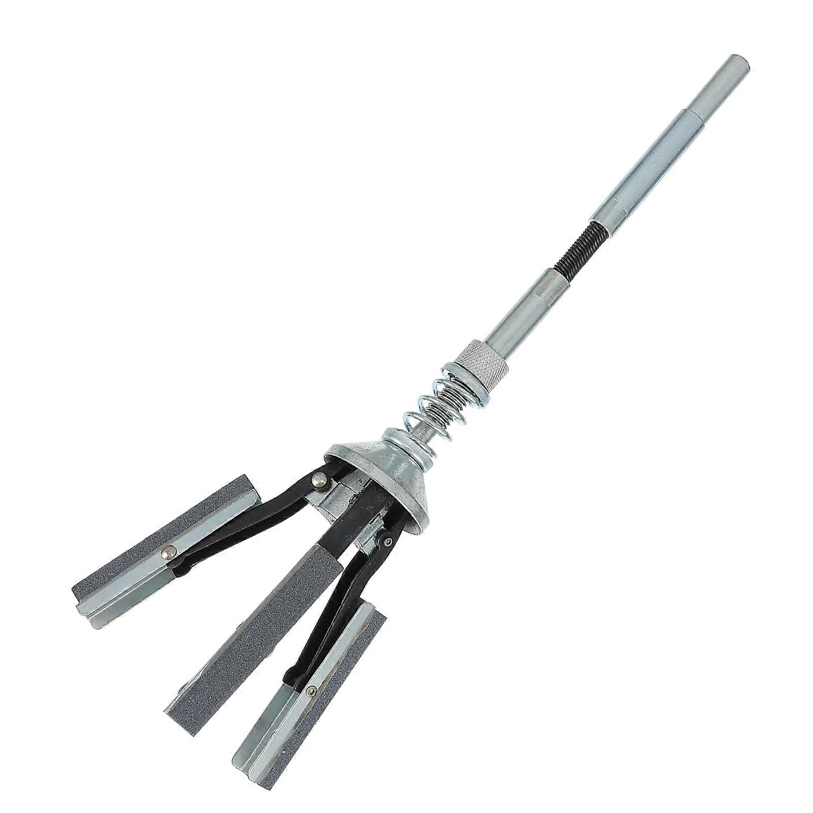 Professional Engine Cylinder Hone Tool for Car Use Silver Steel ABS with Flexible Shaft 1pc