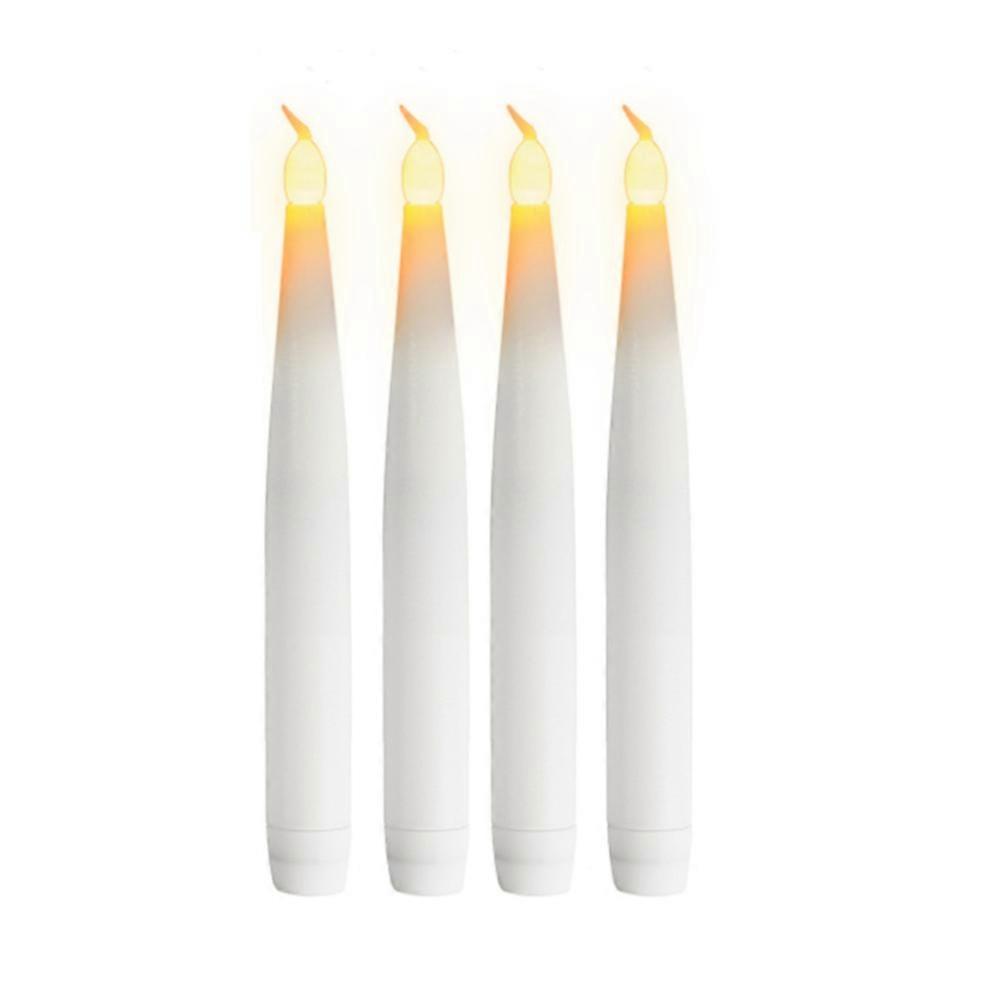 Bougies LED scintillantes Bougie lumineuse artificielle sans fumée pour l’engagement 6 ensembles
