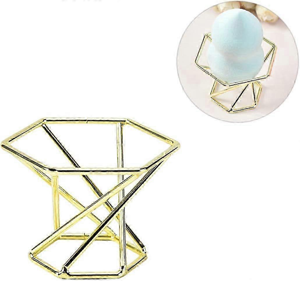 2pcs Powder Puff Holder Stand Makeup Storage Rack