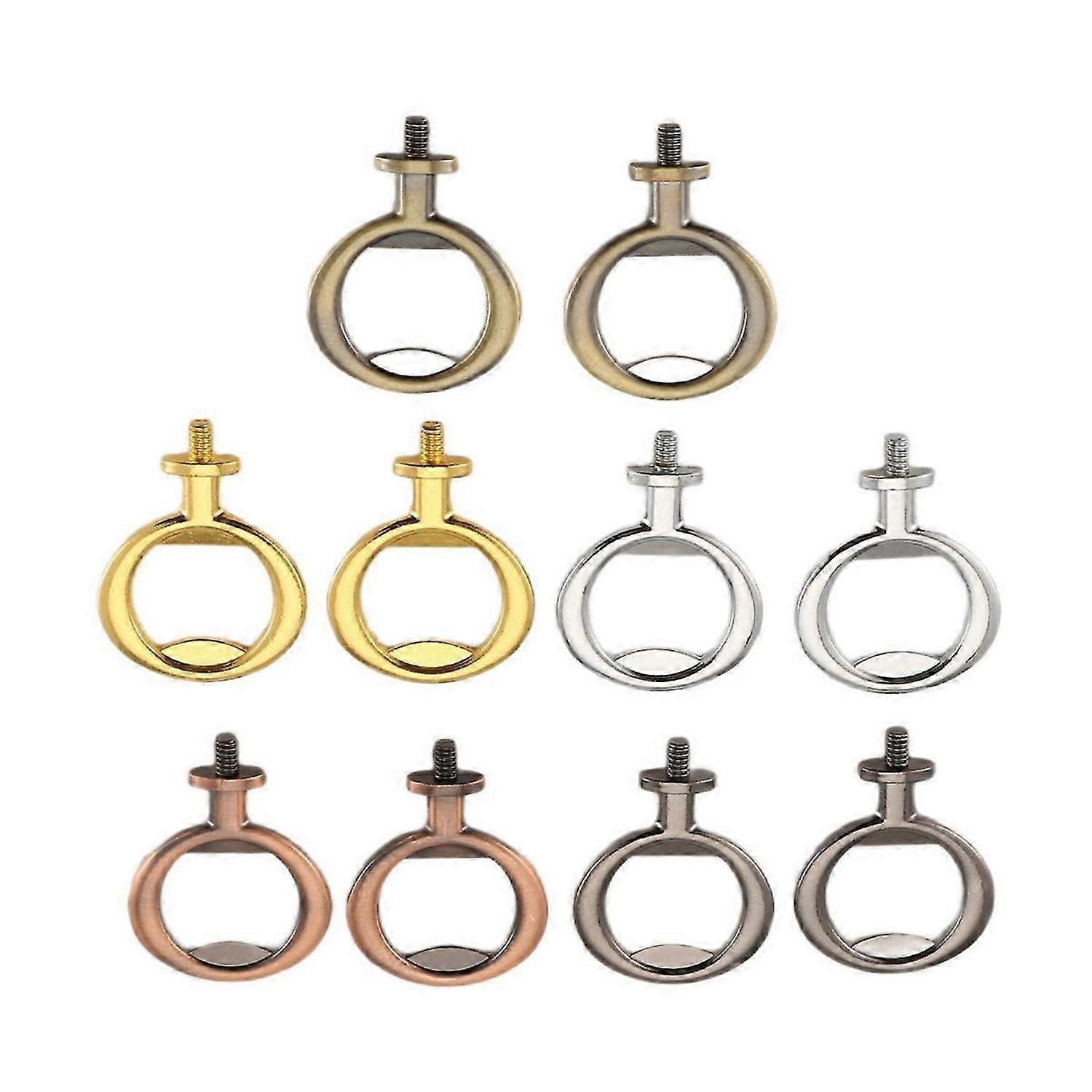 10 Pieces Bottle Opener Inserts Kit Bottle Opener Hardware Insert Beer Opener for Wedding DIY Craft