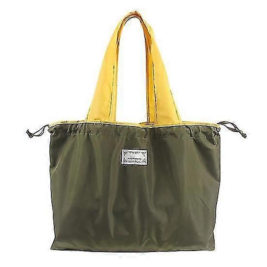 Grocery Bag Drawstring Multi-purpose 12 Colors Convenient Stretchy Tear-resistant Tote Pouch for Lady