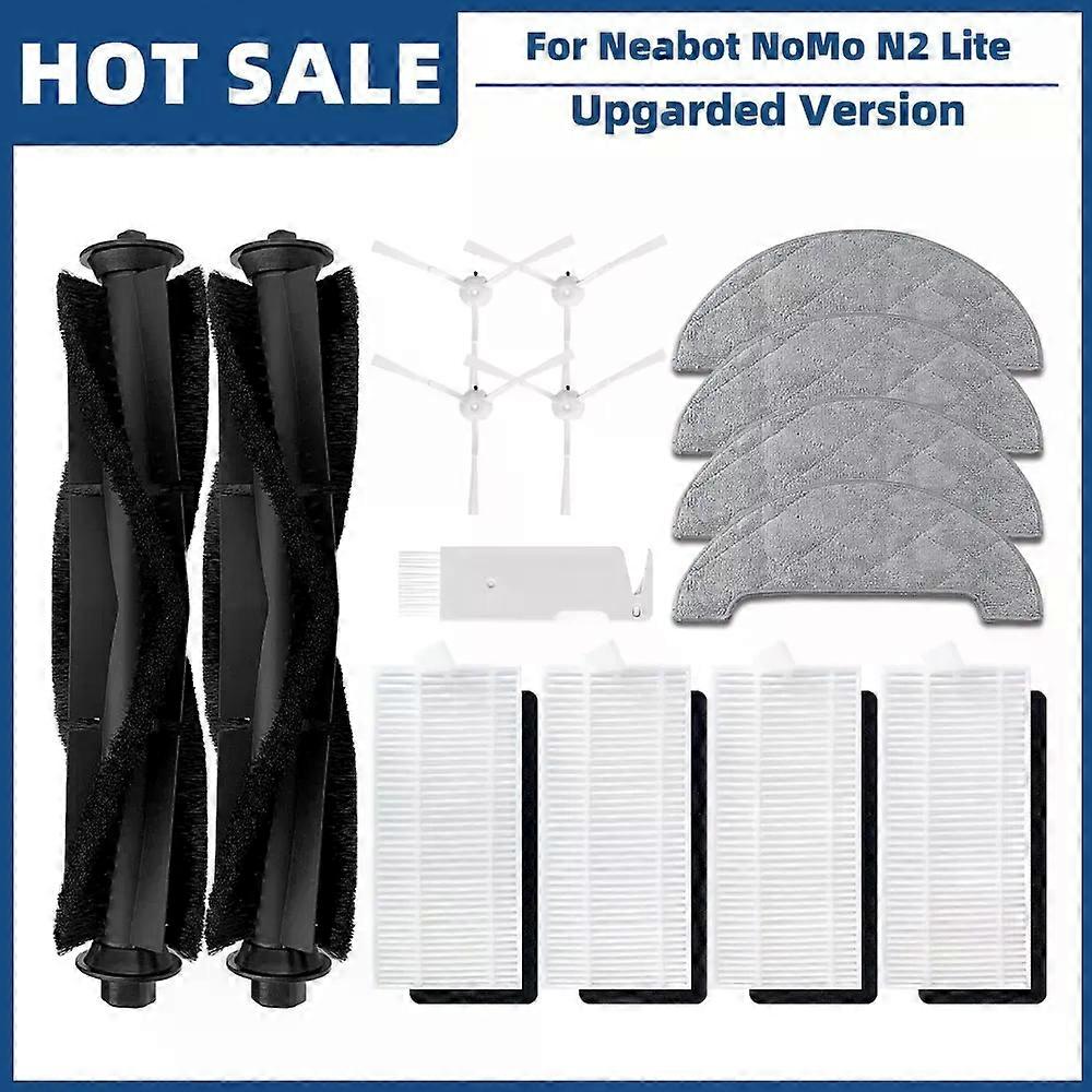Compatibil pentru Neabot NoMo N2 Lite Robot Aspirator Piese de schimb Accesorii Perie laterală principală Hepa Filtru Pânză de mop