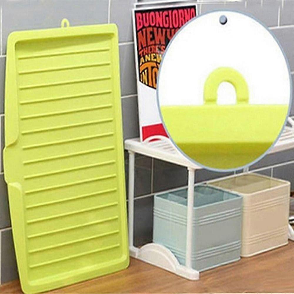 Large Dish Draining Board for Sink Side with Sloping Design