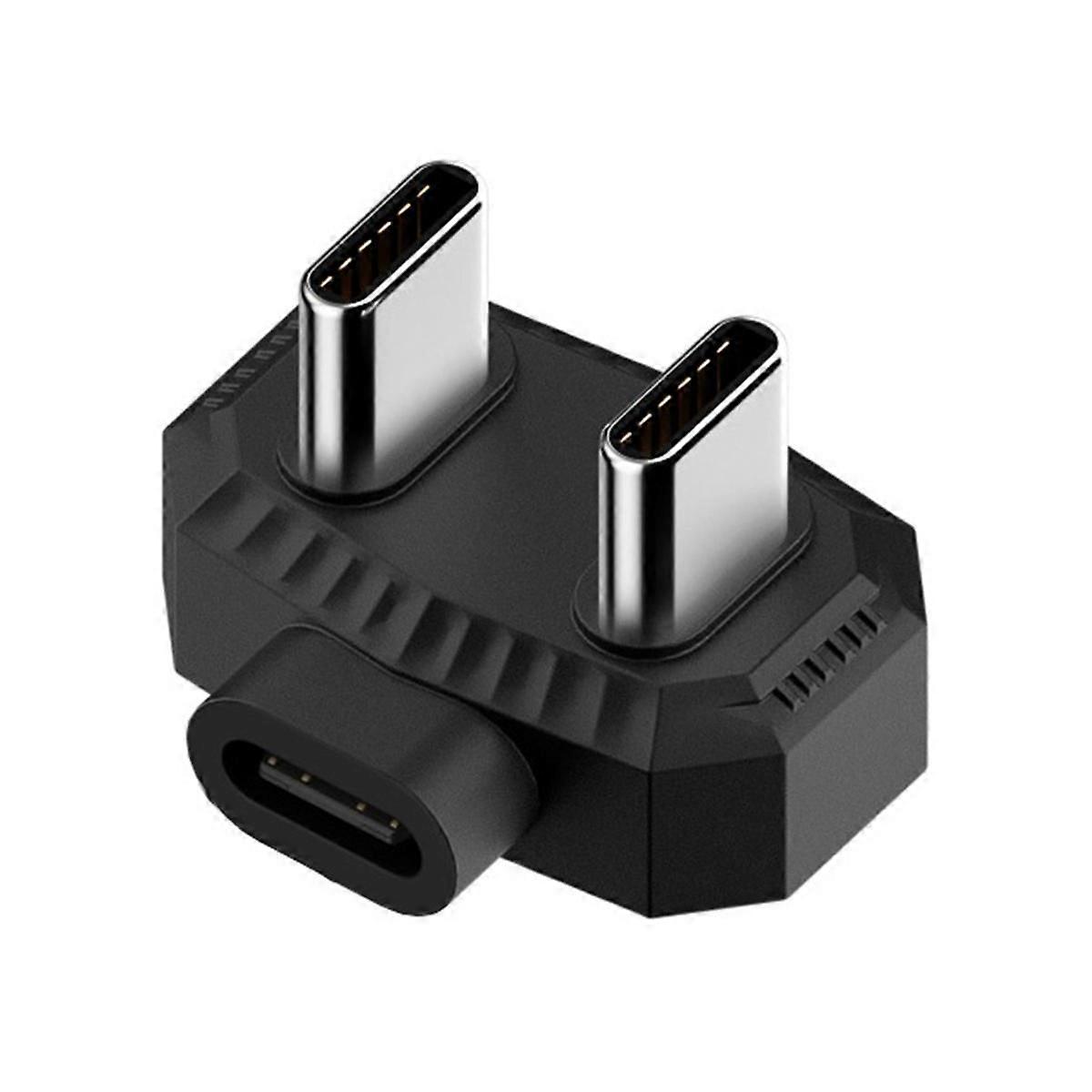 U-Shaped Type C OTG Adapter Fast Data Transfer USB C Charging Converter for Microphone Mobile Phone Adapter