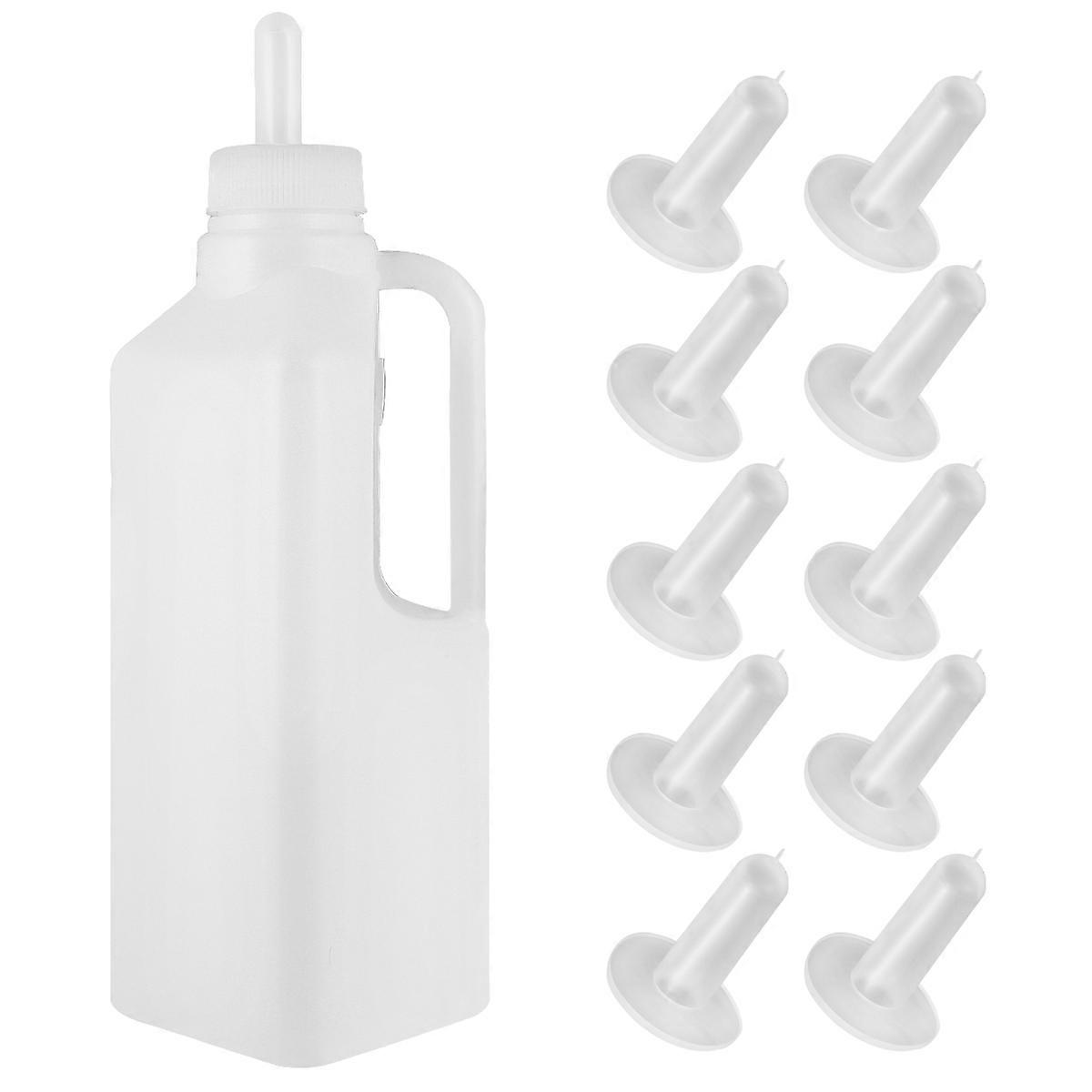 Bottle For Lambs Goat Milk Feeder 850ml Plastic Material High Temperature Resistance 1Set