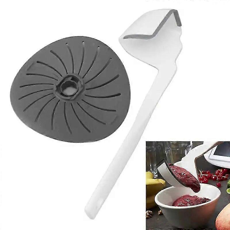 2025 Latest Model Rotating Spatula and Blade Cover Food Processor Kitchen