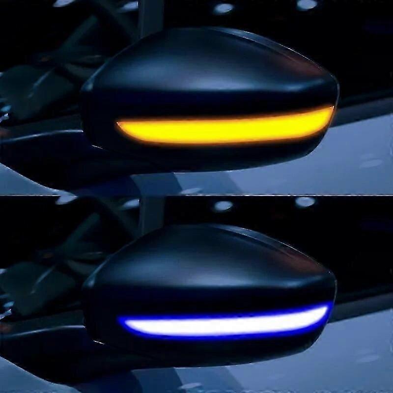 2pcs For Peugeot 208 2008 2012 2013 2014 2015 2016 2017 2018 2019 2020 Citroen C3 Led Side Blinker Flowing