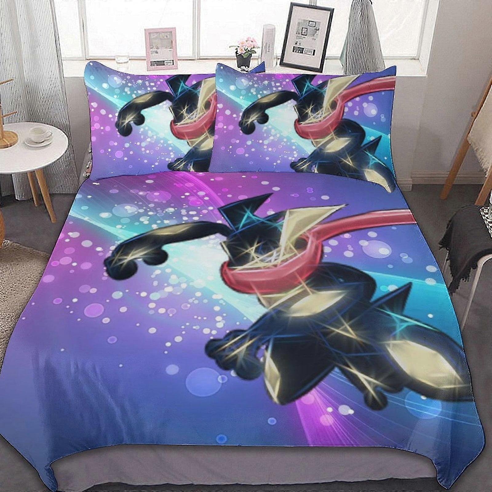 3 Pieces Bedding Sets Featuring Comfortable Soft Comforter for Bedroom Gifts with 1 Duvet Cover and 2 Pillowcases