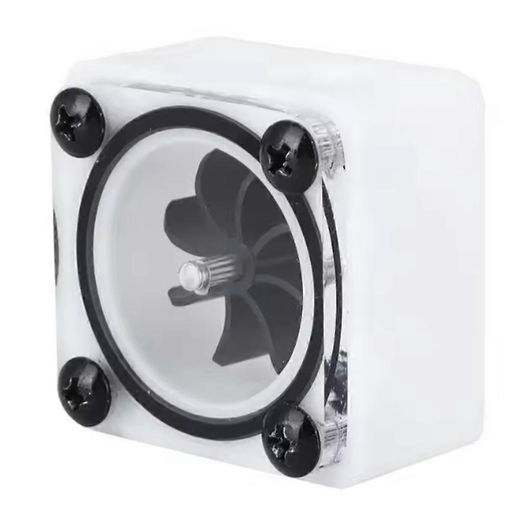 G1/4 Thread Revolving Speed Water Cooling Flow Meter Indicator 3 Way