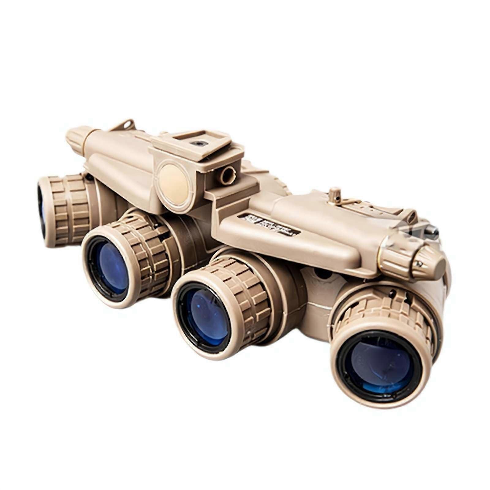 18pcs Night Vision Glasses with Mount for PVS15 PVS18 Four Tube Binoculars Tactical Helmet Prop in Khaki