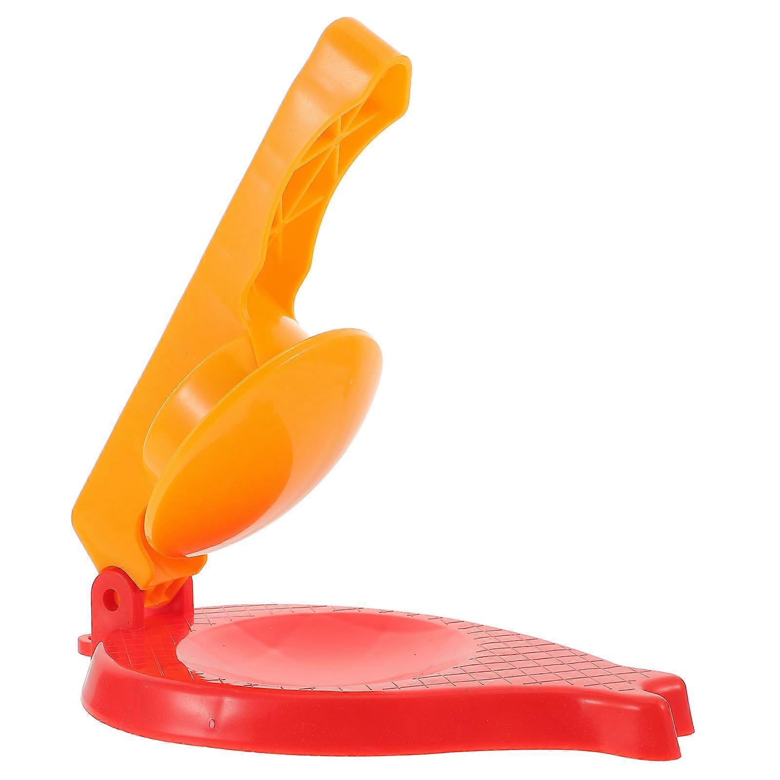 Dumpling Wrapper Presser Mold, Labor Saving Dough Press for Easy Dumpling Skin Making, Ergonomic Design for Home Cooking and Baking