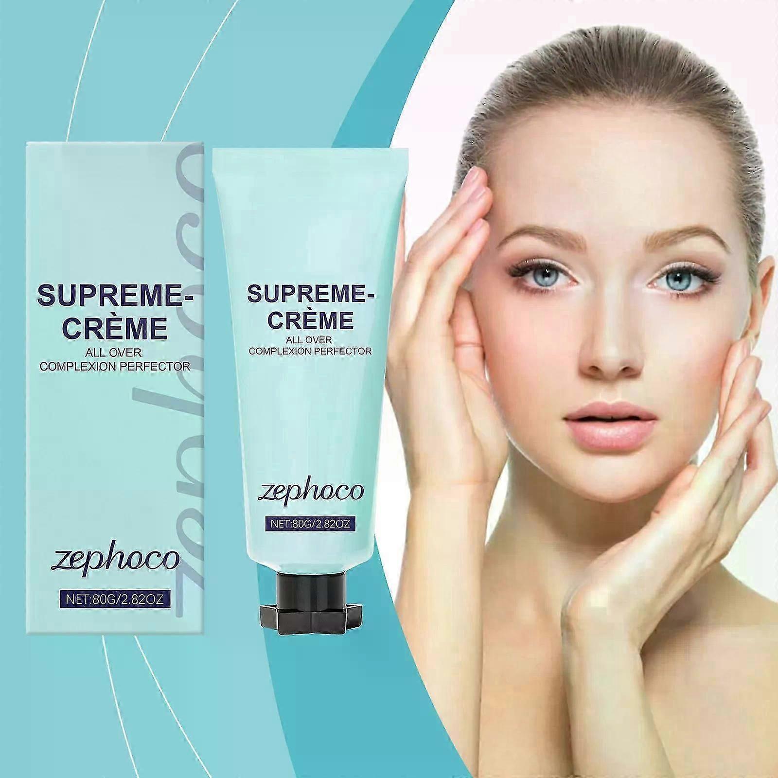 Supreme Creme All Over Complexion PerfectorLong-Lasting Concealer Cream Foundation - lysne huden, vanntett, egnet for kropp og ansikt