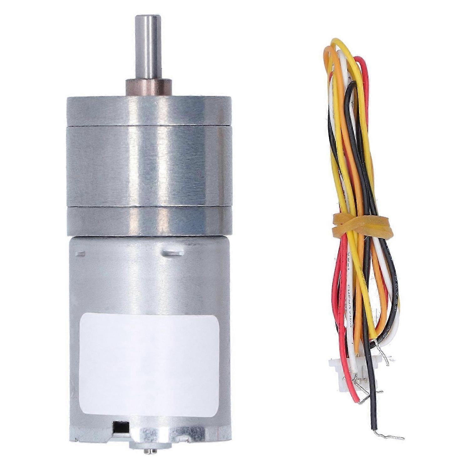 DC Gear Motor Brushless CW CCW Adjustable Speed Reduction Low Noise Motors JGA252430620RPM DC6V