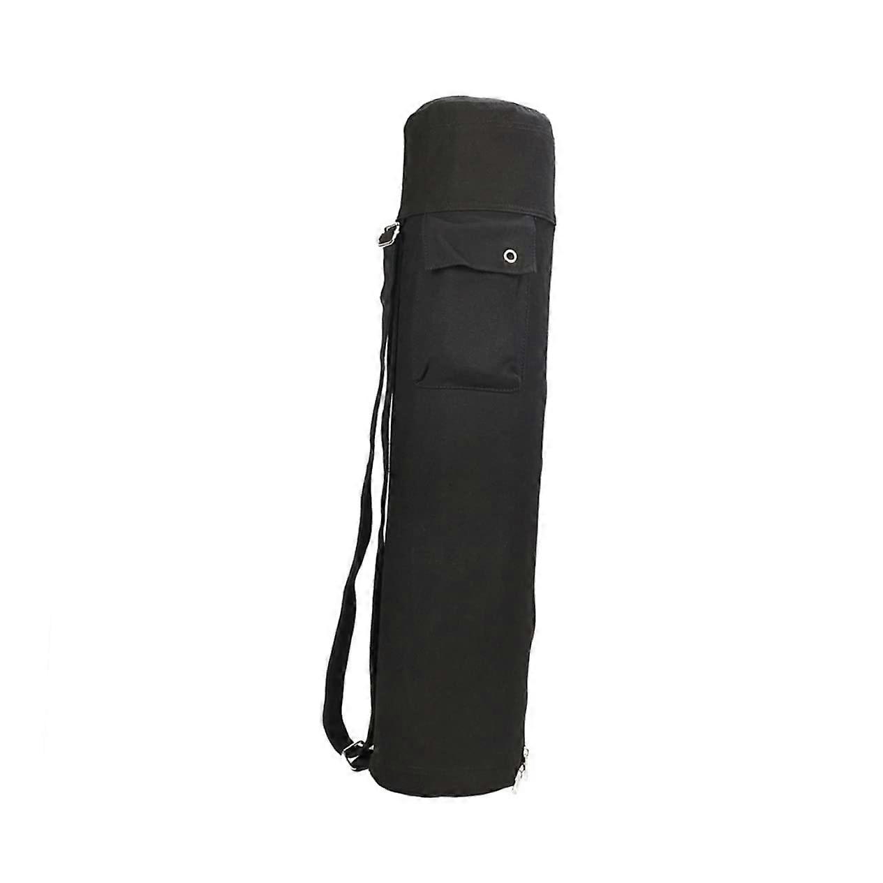 Yoga Mat Storage Bag Carrying Case for Exercise Mats with Kettle Pocket Design, Phone and Credit Card Pocket, Adjustable Shoulder Straps