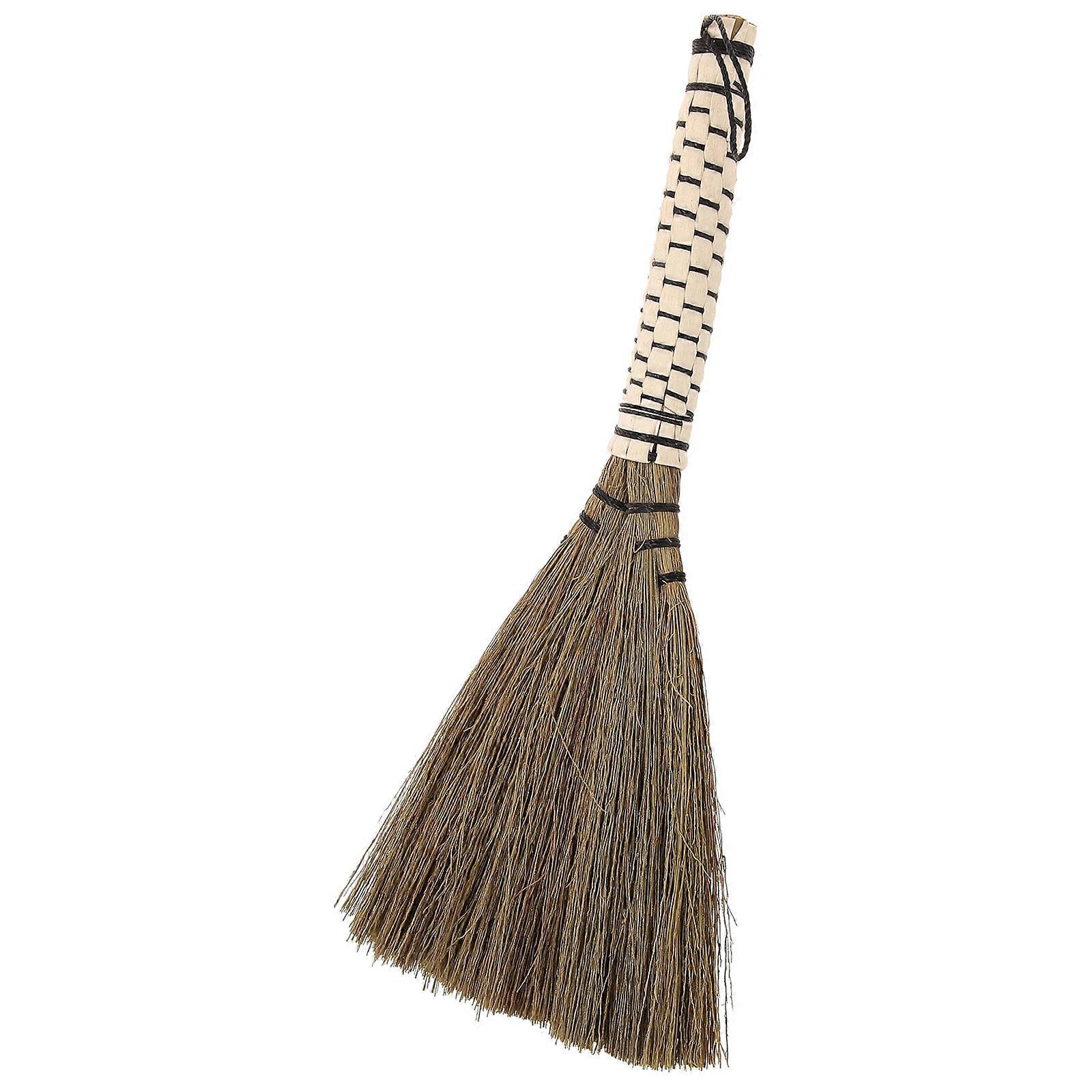 1pc Mini Handmade Dust Removing Broom for Pet Cage Cleaning Supply