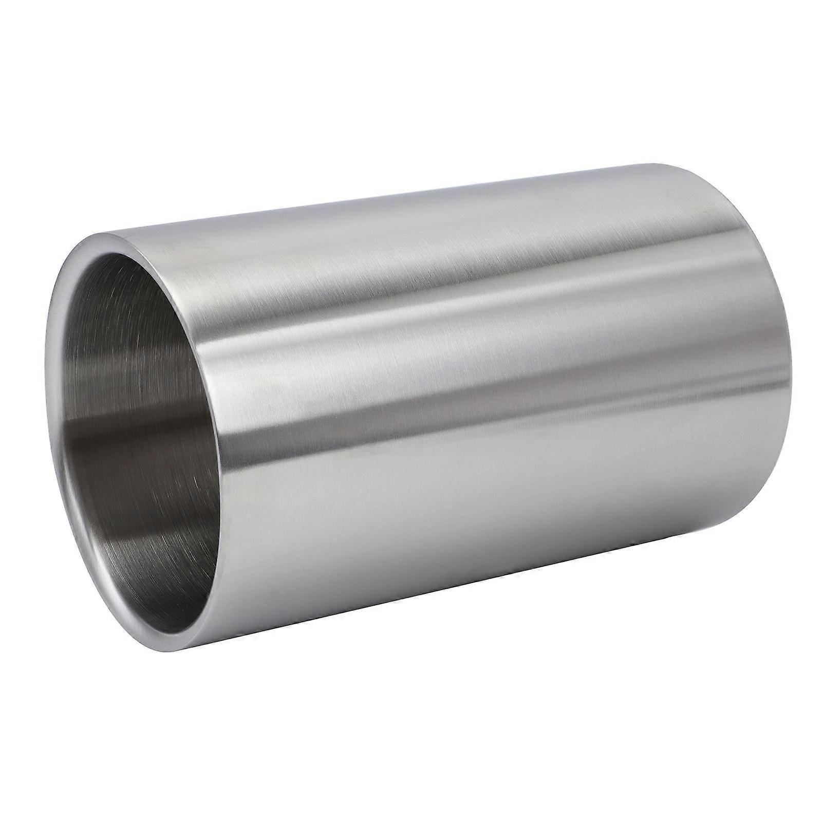 Sturdy Stainless Steel Ice Bucket for Bar Use with Doublelayer Design Silver Color 2L