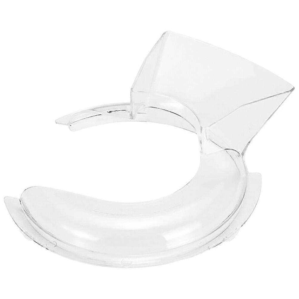 Mixer Bowl Pouring Shield Stand Mixer Transparent 25.50X22.50X7.00CM Durable Use Anti-splash 1Pcs