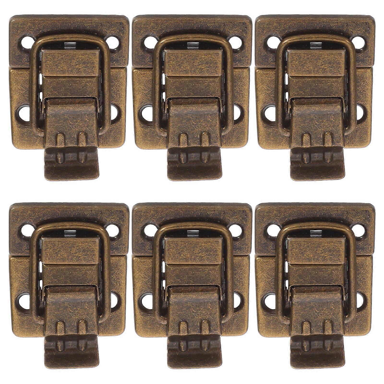 Antique Toggle Lock Hasps   Vintage Latch Hardware Set for Wooden Cases, Makeup Boxes & DIY Projects   Easy Screw Installation for Secure Storage