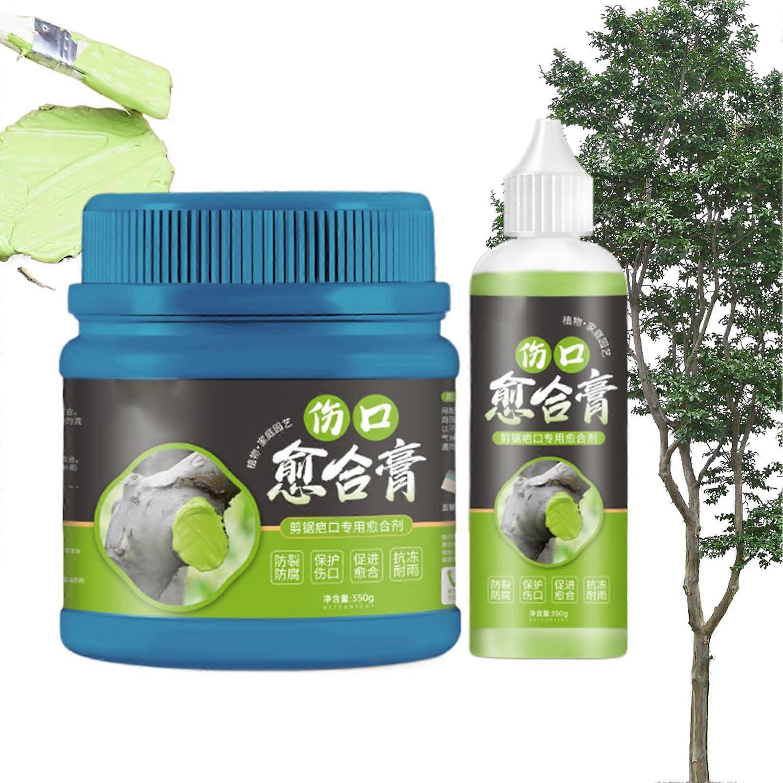 Tree wound sealant Bark , plant grafting wax for garden and park tree trunk care, winter bonsai, and street greening with easy application.
