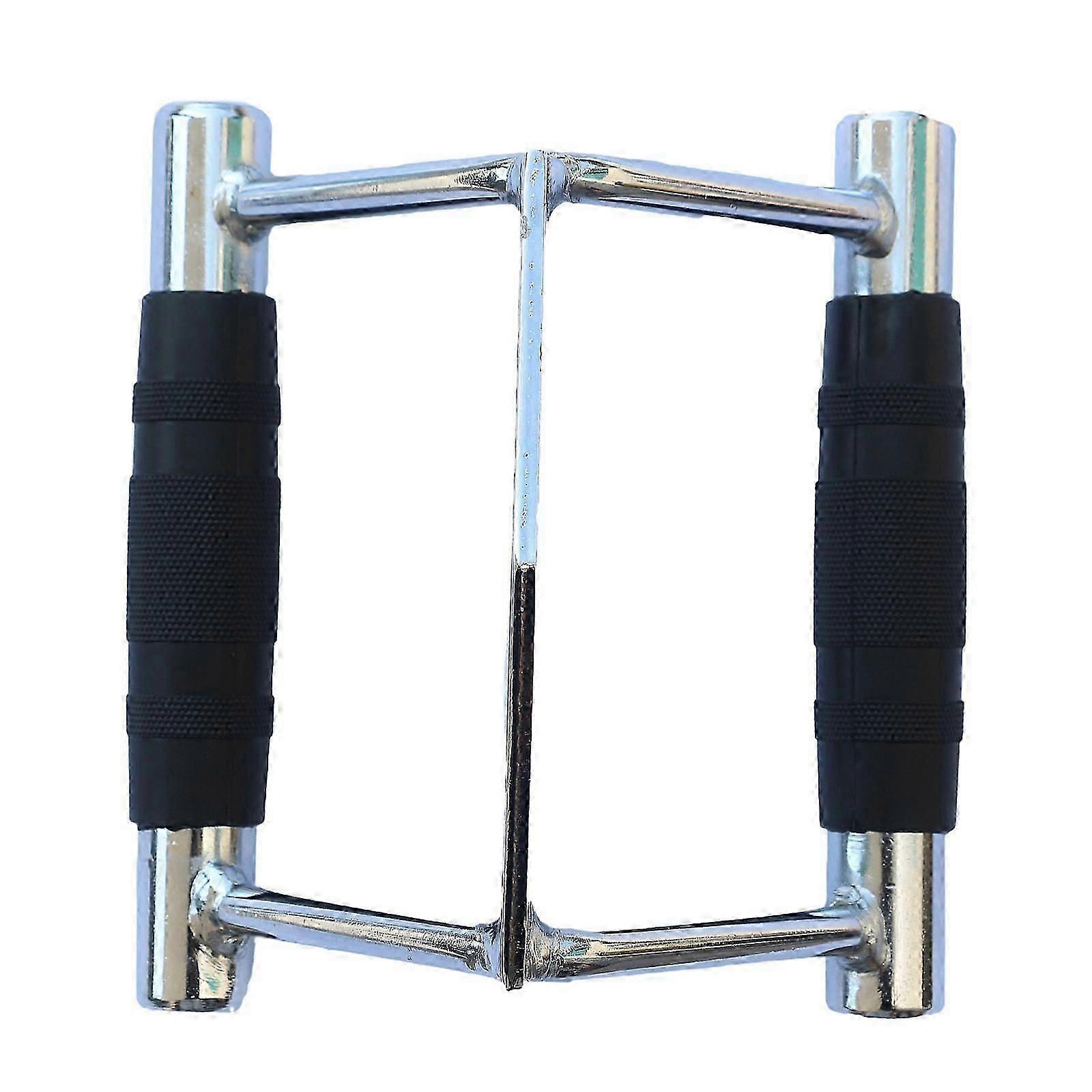 Double D Row Handle Steel Press Down Bar for Exercise Sports Tricep