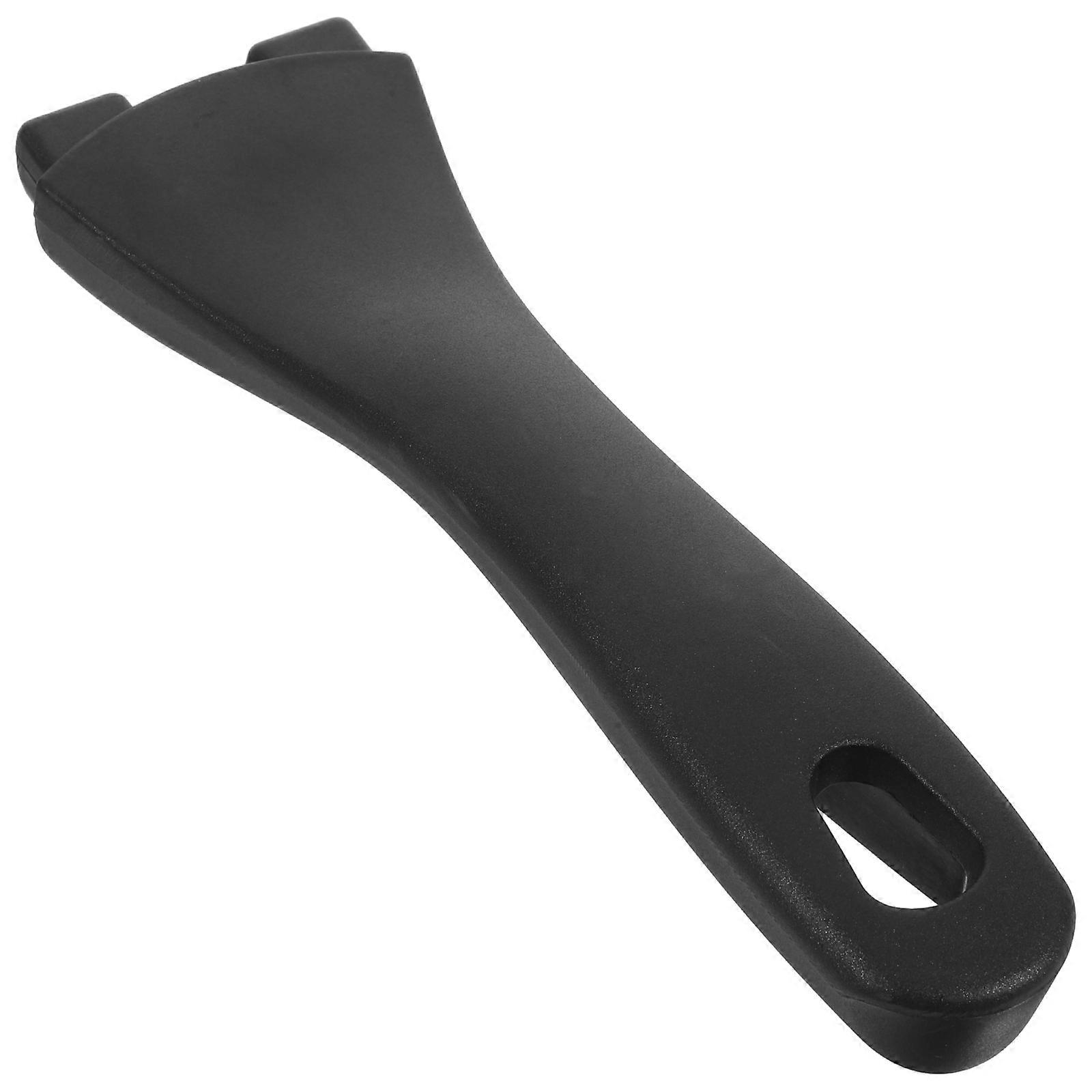Ergonomic Replacement Pot Handle for Wok and Milk Pan, Non Deformable Cookware Accessory with Pre Drilled Holes for Easy Fixing, Practical Kitchen