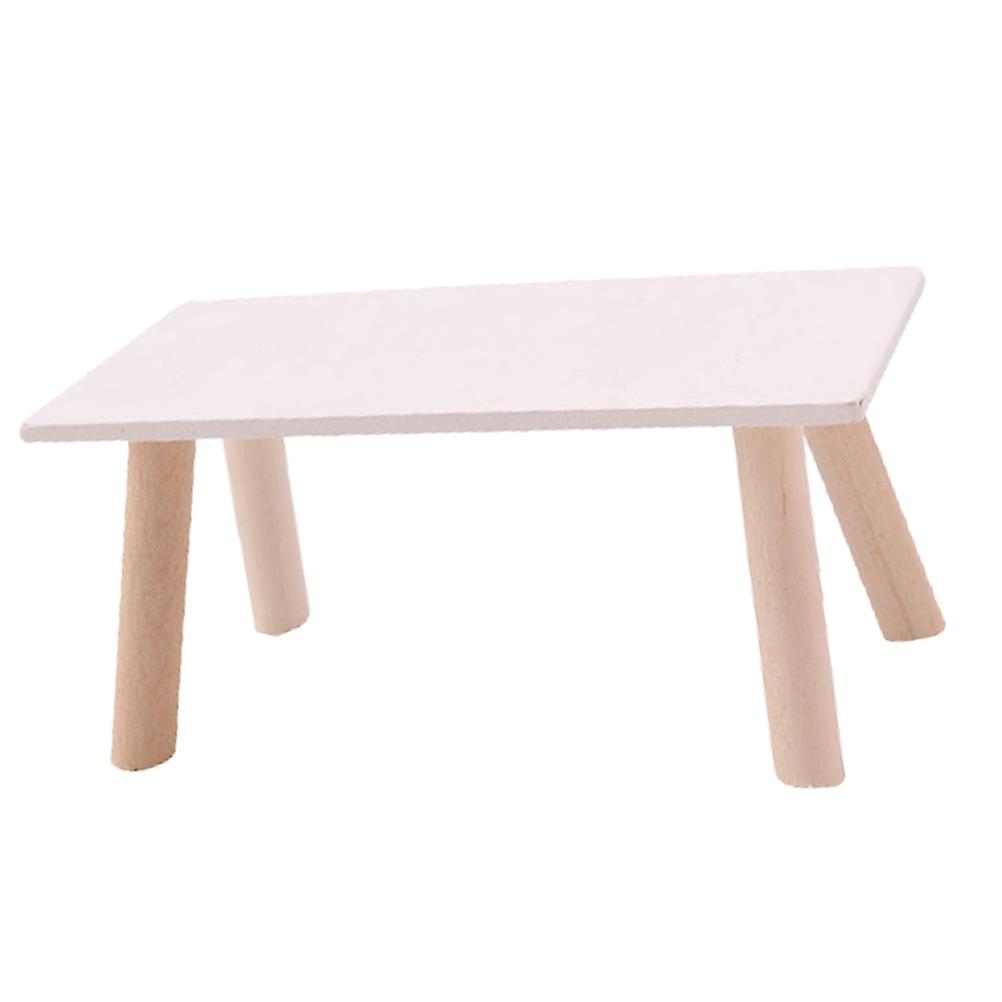 Mini Side Table Miniature Design 3.9×1.9×1.8in and Wear-Resistant 1Pack