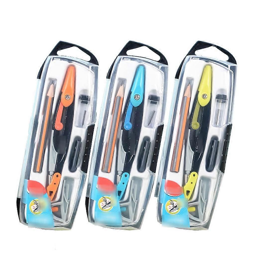 Kompass-Set for Geometry and Mathematics, Drawing Compass Set for Students and Engineering, High-Precision Drawing Tools