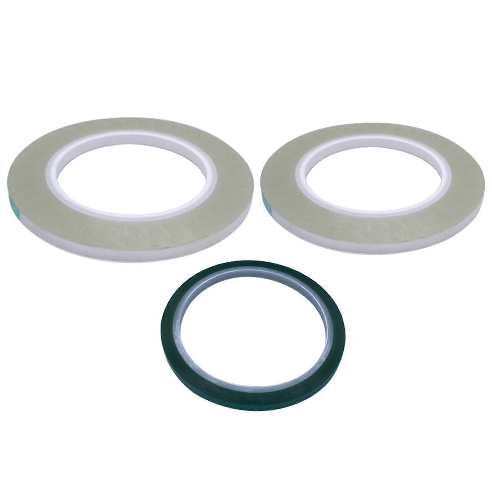 3 יחידות Leader Tape 2Pcs שקיפות Leader Tape 1 סרט ירוק עבור סליל לסליל קלטות צבעוניות