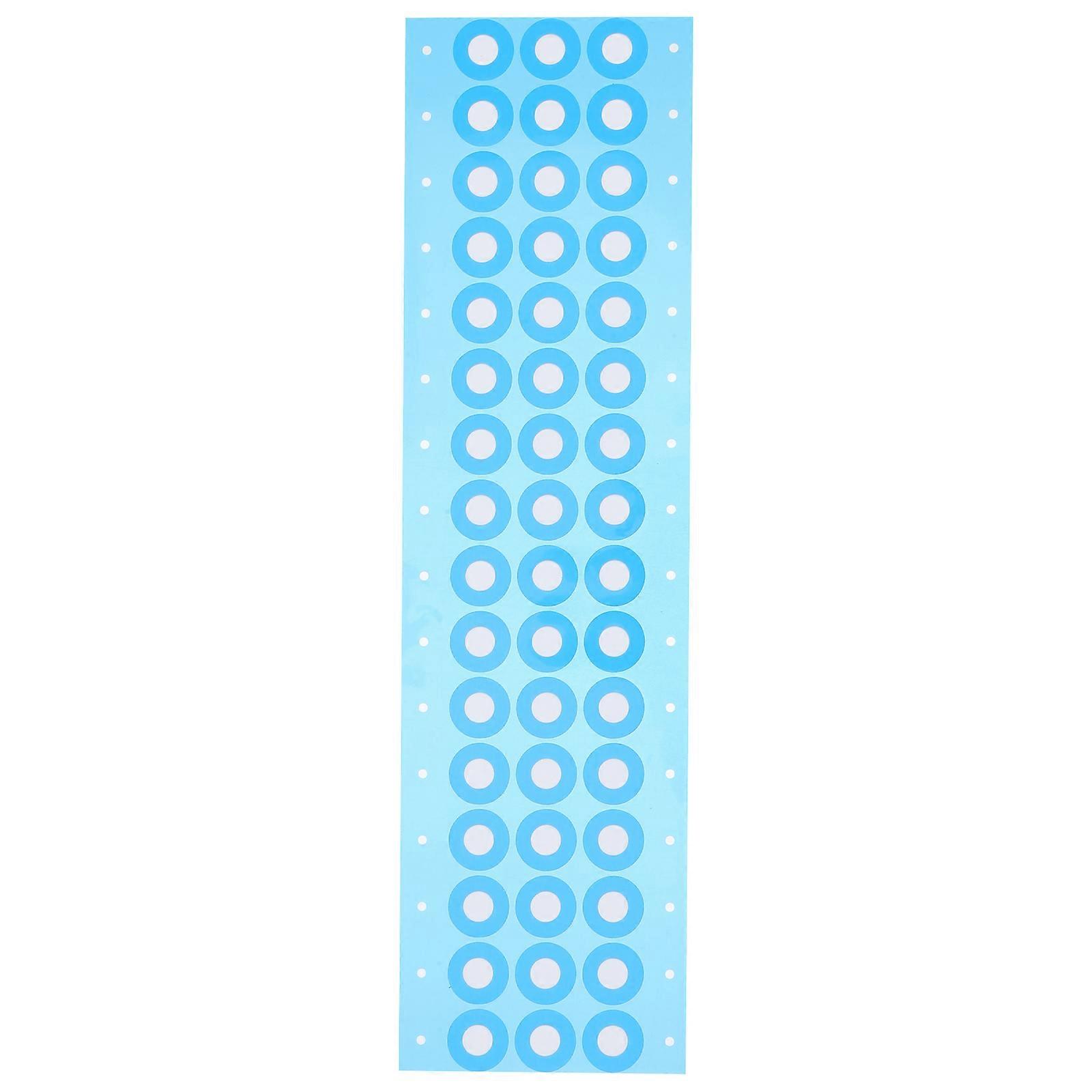 48pcs EPTFE Breathable Film Bottle Cap Stickers for Mushroom Cultivation High Air Permeability Isolation Discs for Tissue Culture, Easy