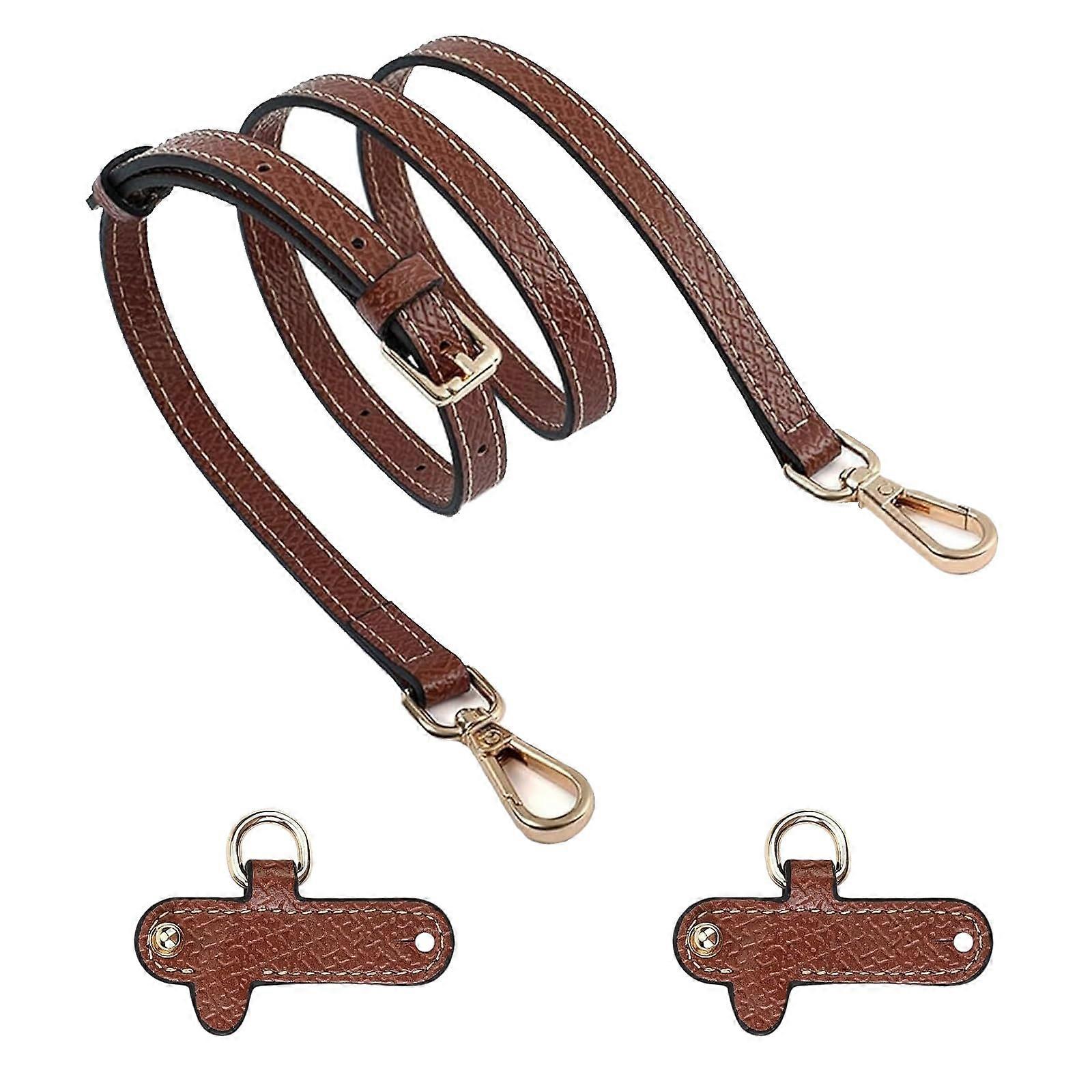 Shoulder Strap for Longchamp with 2 Adapters, Adjustable Nylon Strap for Mini Bags and Handbags, Versatile for Shopping and Travel