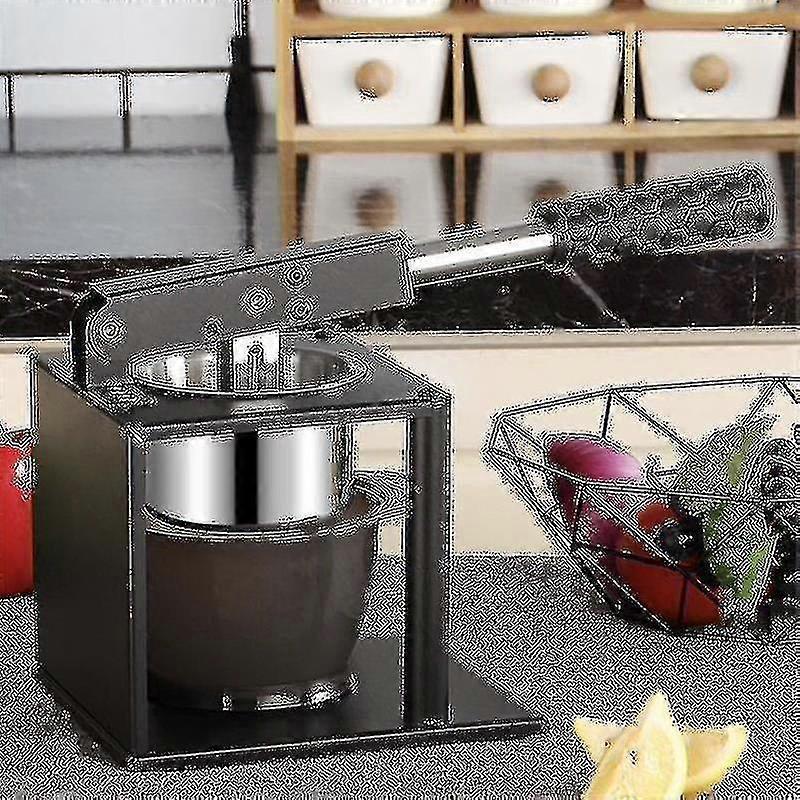 Heavy duty food press for mashed potatoes and puree