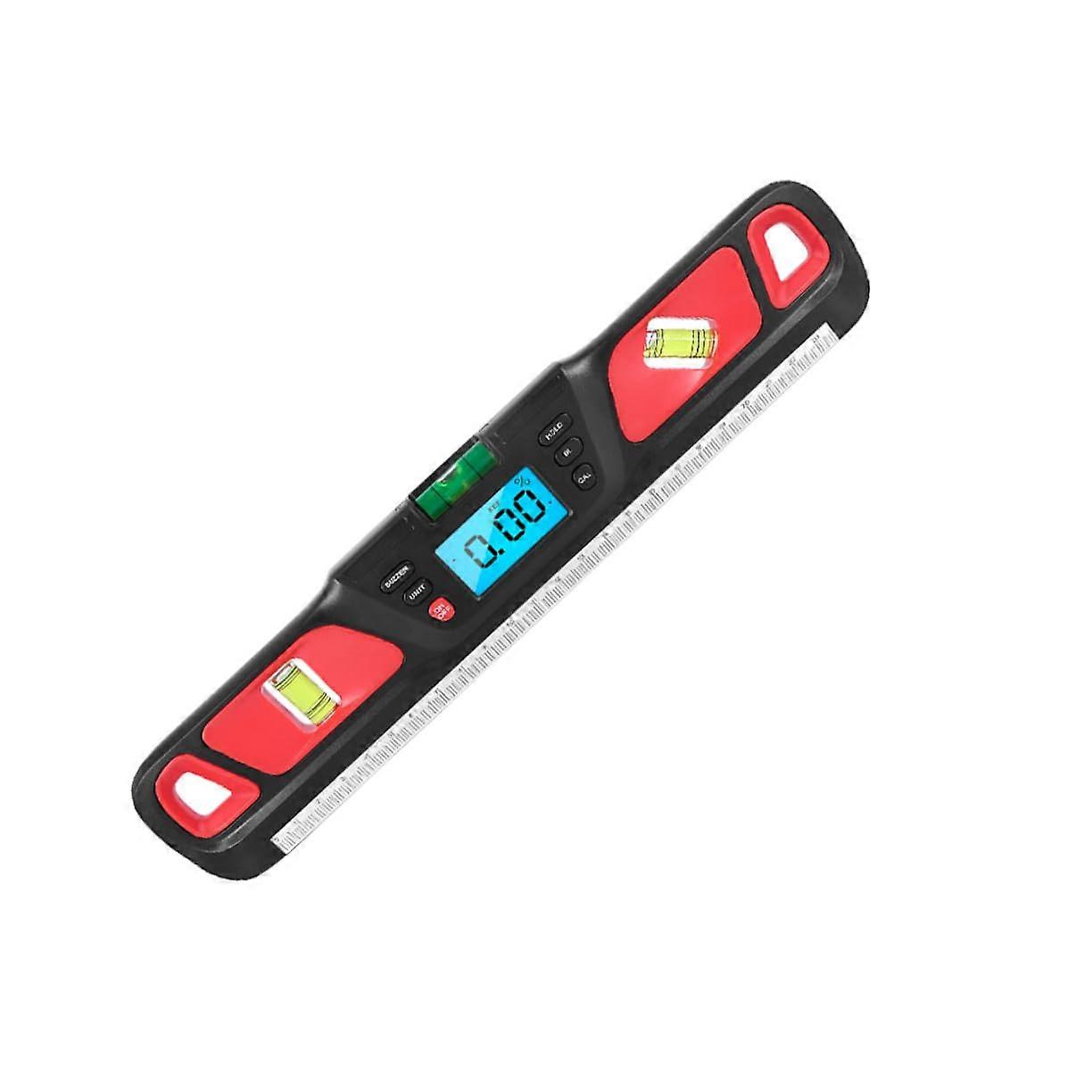 Gradienter Water Level Tool with Frame Hanger and Ruler, Red, Accurate Picture Hanging Leveling Tool
