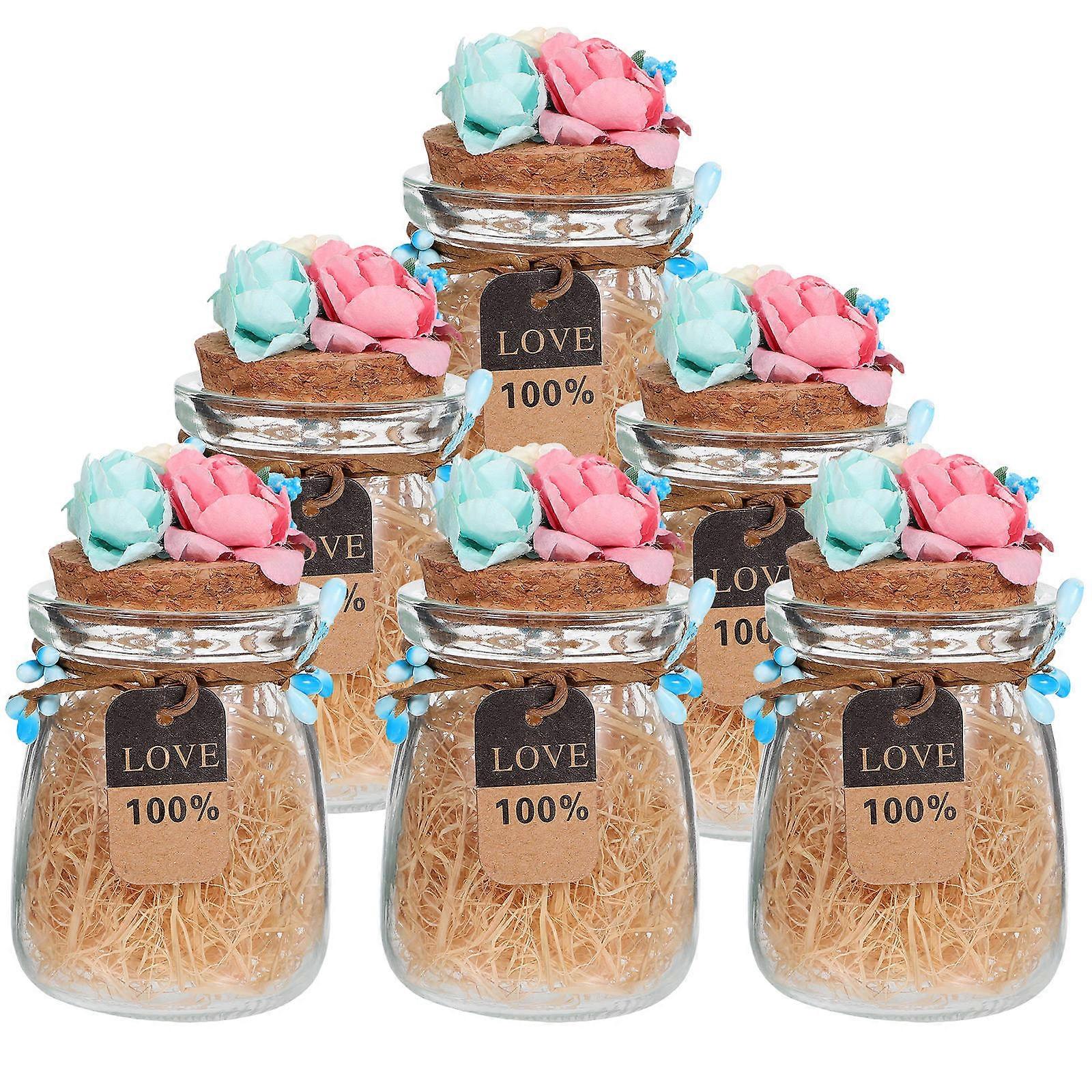 Hollow Wedding Candy Box In Style For Couples To Keep Dry Food Fresh With Elegant Storage Solution 6Pcs