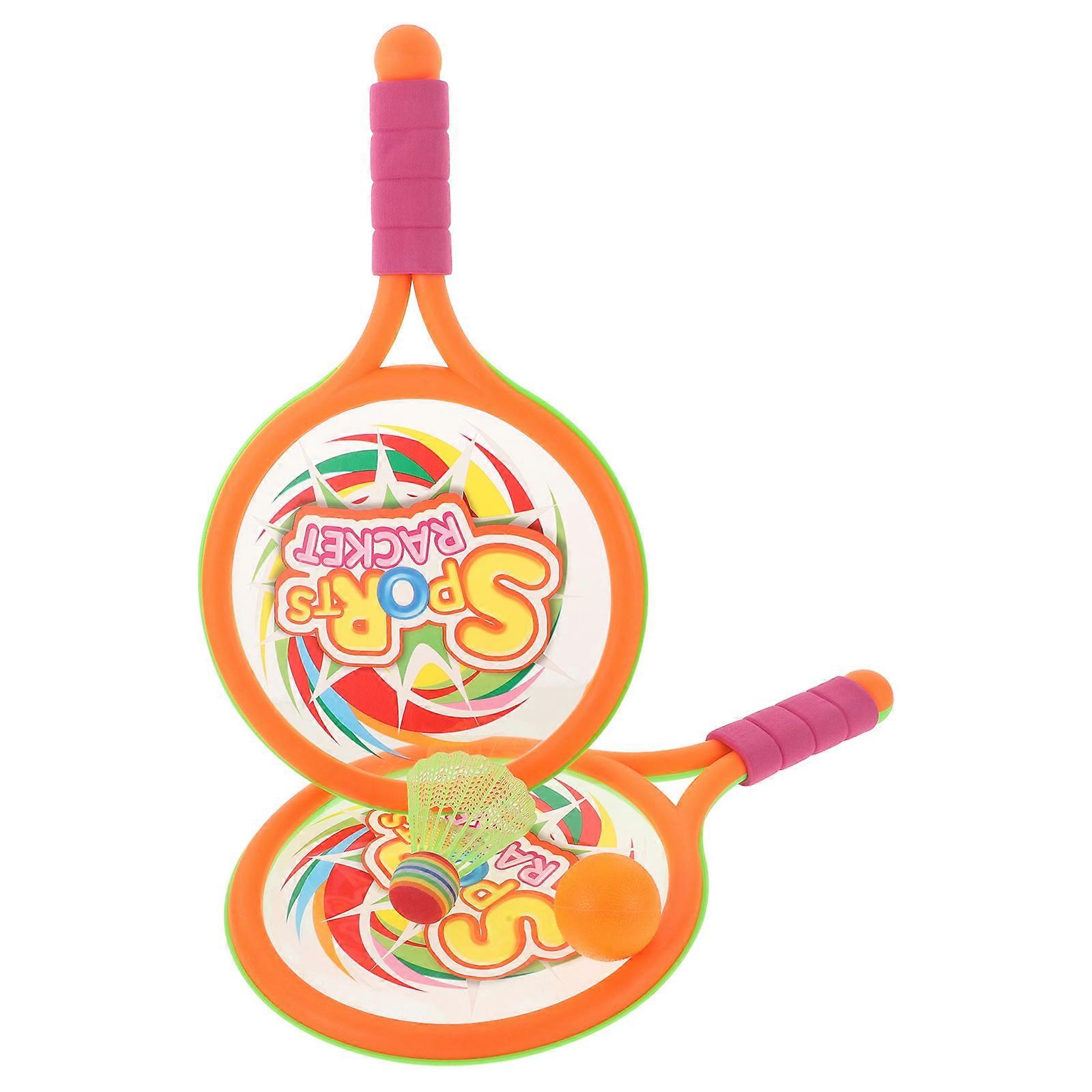 Racquets For Kids Parent-Child Interaction Outdoor Activities PVC Material 1Set
