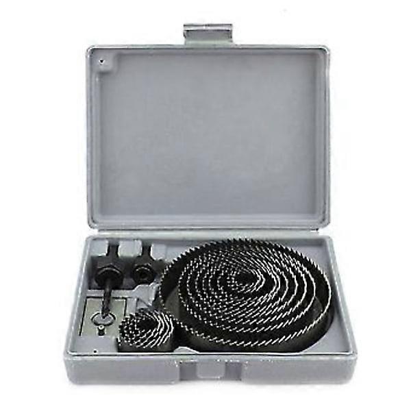 16pcs/Set Carbide Drill Bits Wood Drill Bits Cone Hole Saw Set Durable Tools for Woodworking