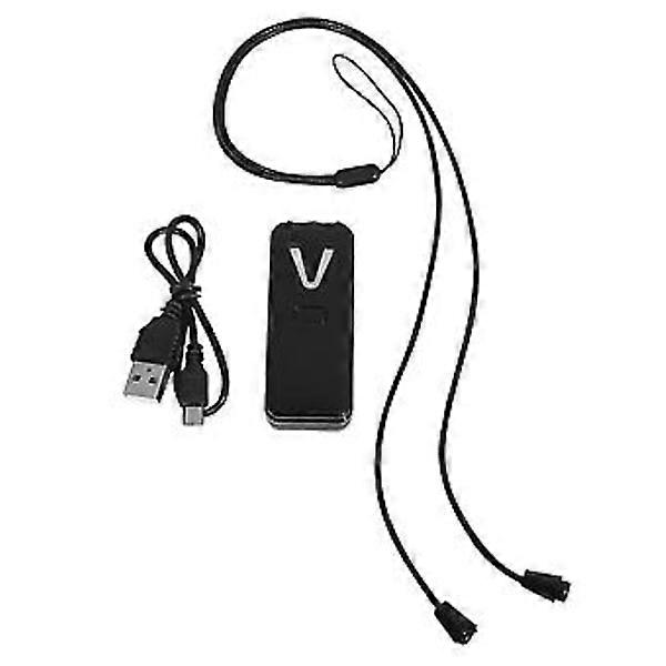 Personal Portable Air Purifier Necklace Mini Portable Air Freshener Ionizer Negative Generator Black