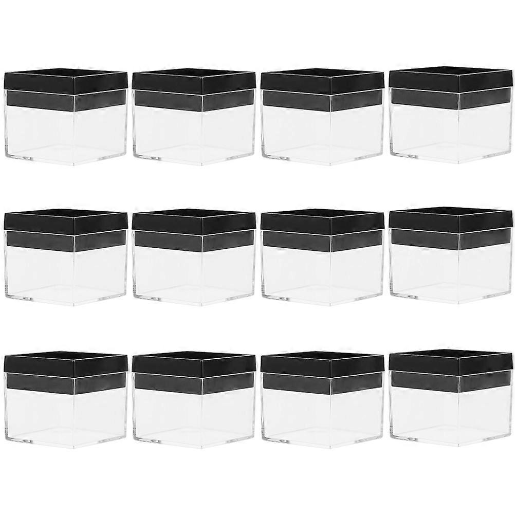 Plastic Mineral Specimen Box Designed For Collectors 12Pack Durable Protection For Displaying Unique Specimens