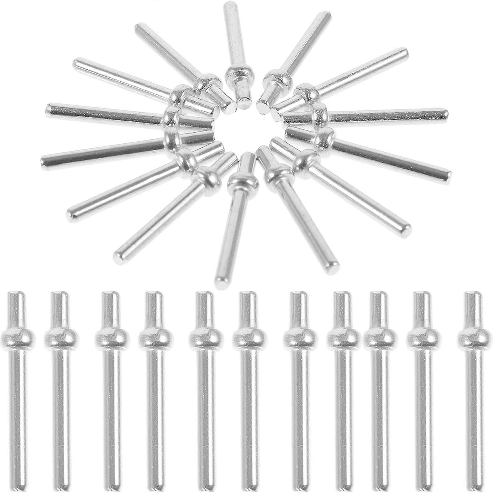 Cribbage Board Scoring Pegs Tool For Card Game Accessories Silver 2.59X0.46X0.46CM Track Scores 100Pcs