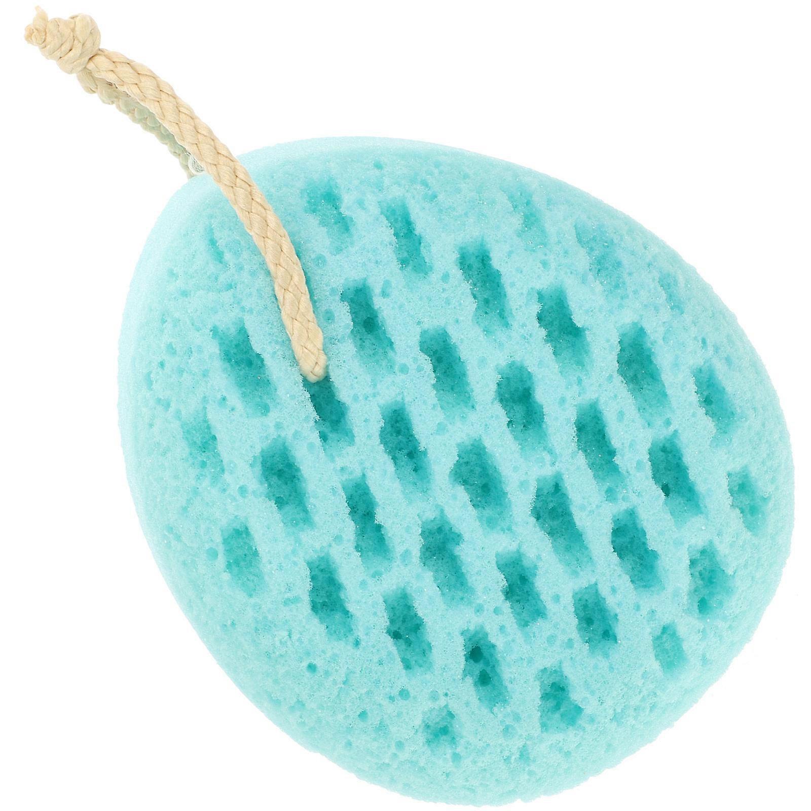 Exfoliating Sponge Cute Drop Shape Bath Sponge Safe For Children Accessory 14X12X6CM 1Set