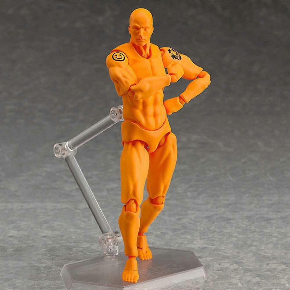 Body Kun Doll PVC Body Chan DX Set - Poseable Figure Kit With Display Base For Sketching