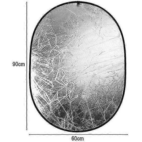 5-in-1 60x90cm Portable Foldable Photo Reflector