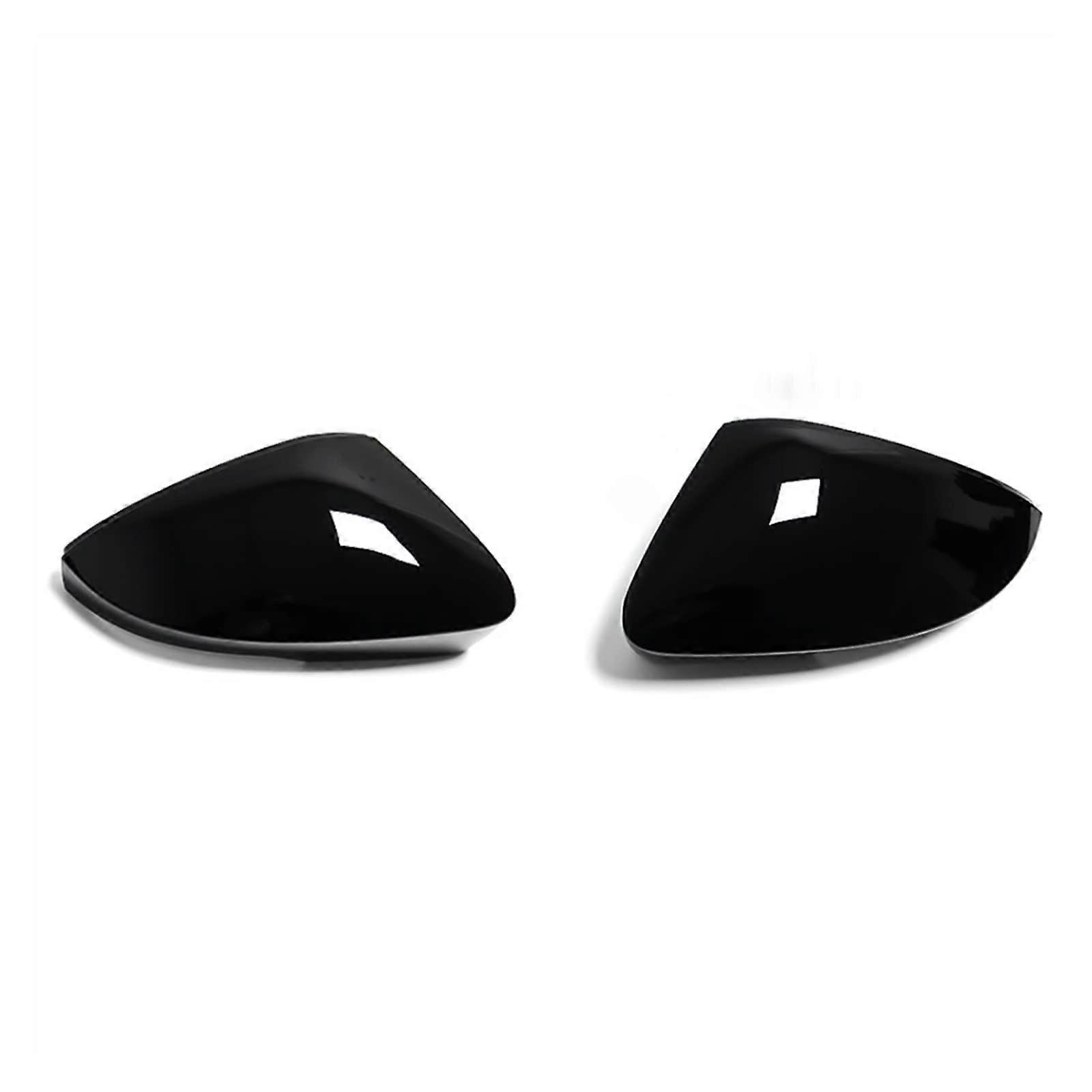 Skoda Octavia Mk3 A7 5E 2014-2019 Side Mirror Caps Replacement Glossy Black Exterior Cover